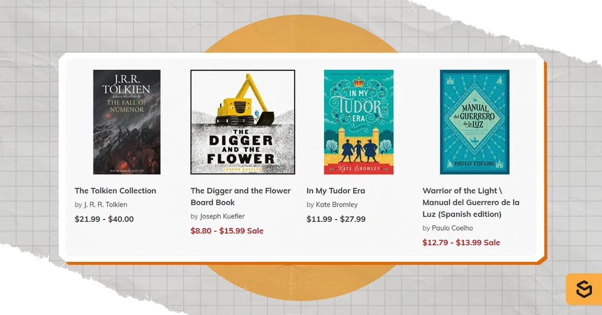 The Tolkien Collection, The Digger and the Flower Board Book, In My Tudor Era, and Warrior of the Light book covers