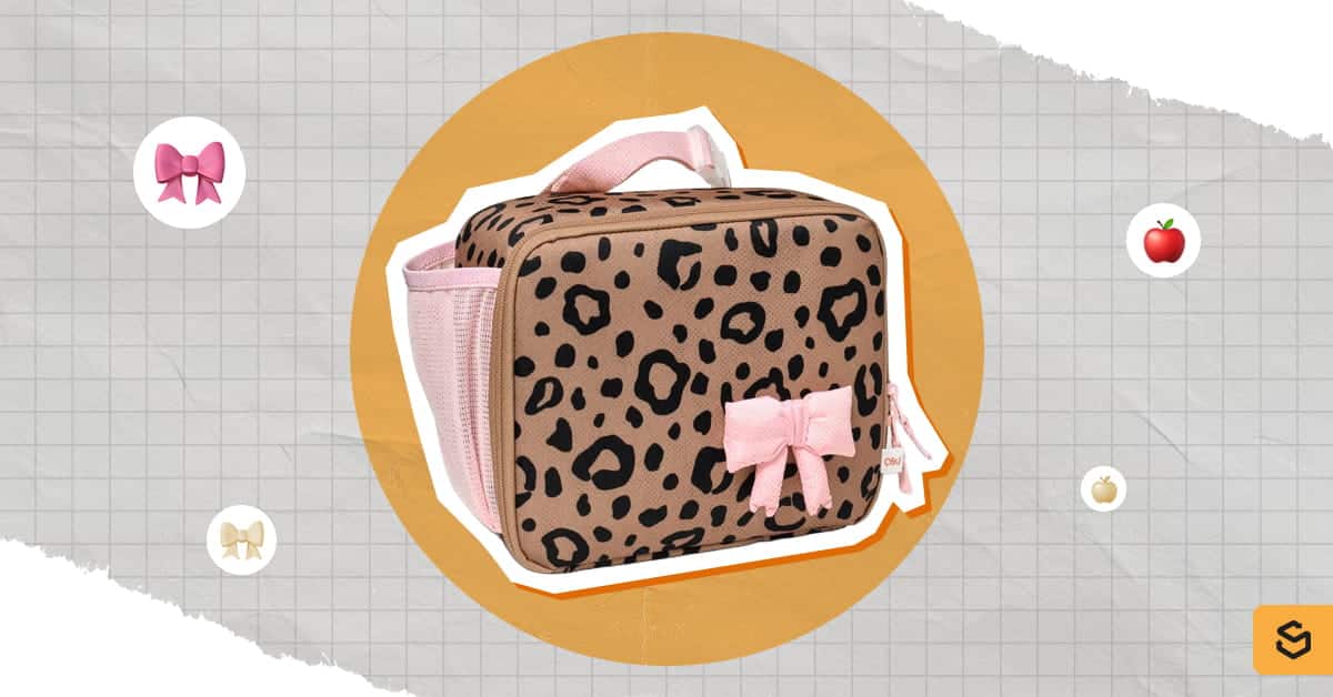 Cat & Jack Insulated Lunch Bag in Leopard