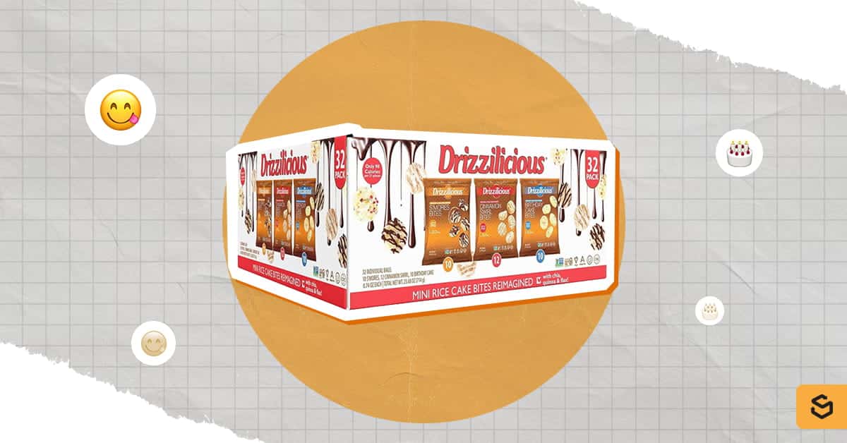 Drizzilious Mini Rice Cake Variety Pack 12ct