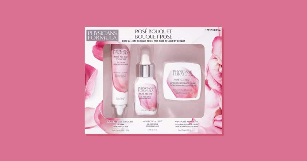 Physicians Formula’s Rosé Bouquet Skin Set