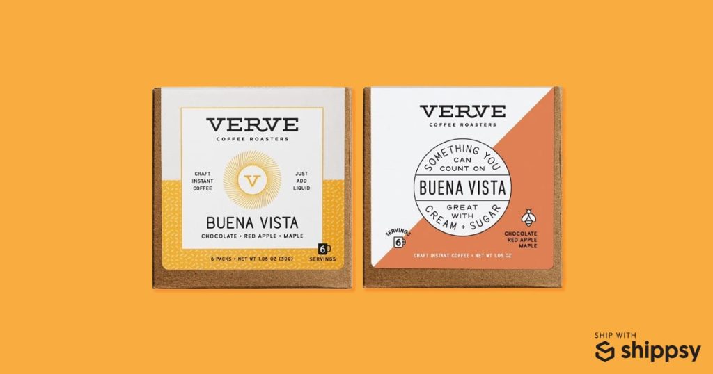 Produits phares de Verve Coffee Roasters, Buena Vista Dark Roast 