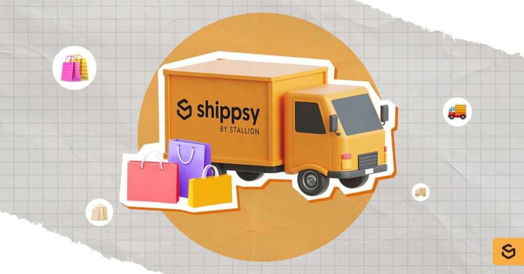 A Shippsy truck and three packages