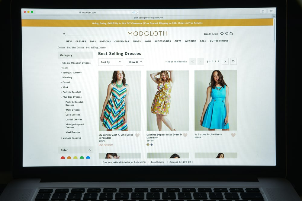 modcloth website