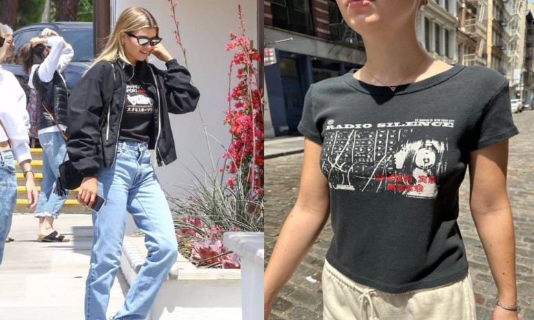 Sophia Richie is a one real head-turner wearing this Brandy Melville Hailie Top.