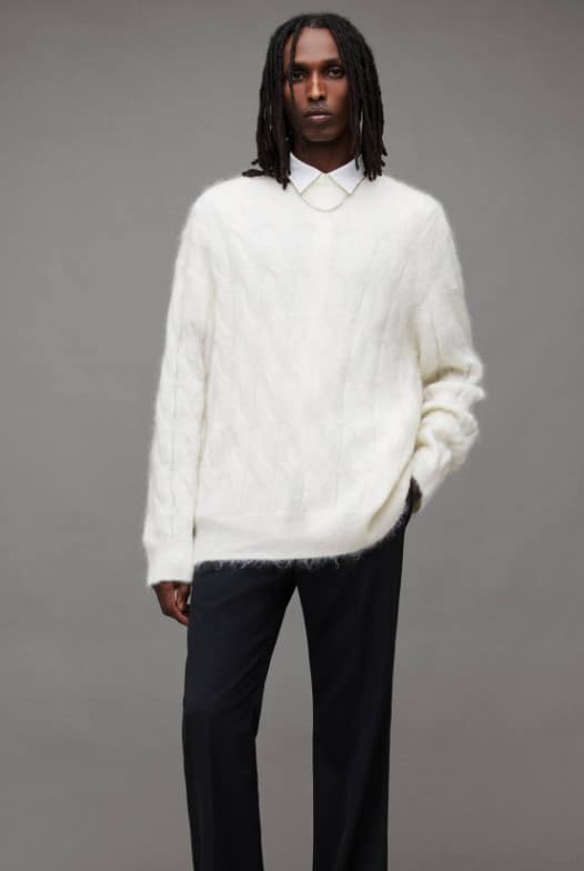 Kosmic Cable Knit Relaxed Fit Sweater