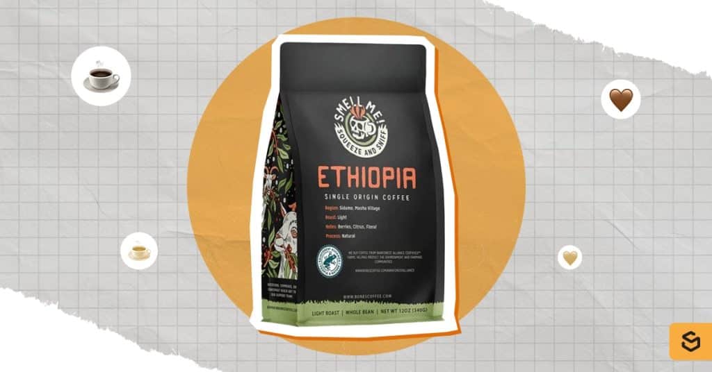 Bones Coffee Company Ethiopia coffee
