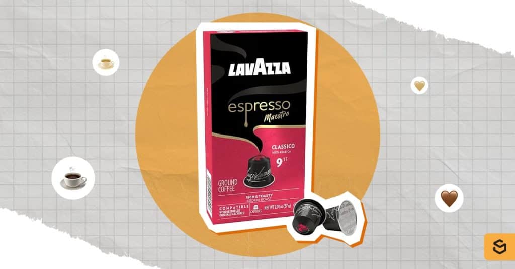 LavAzza Espresso Maestro coffee pods