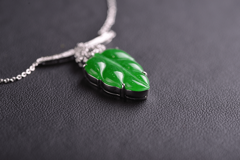 Jade necklace pendant