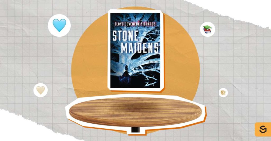 "Stone Maidens" book.