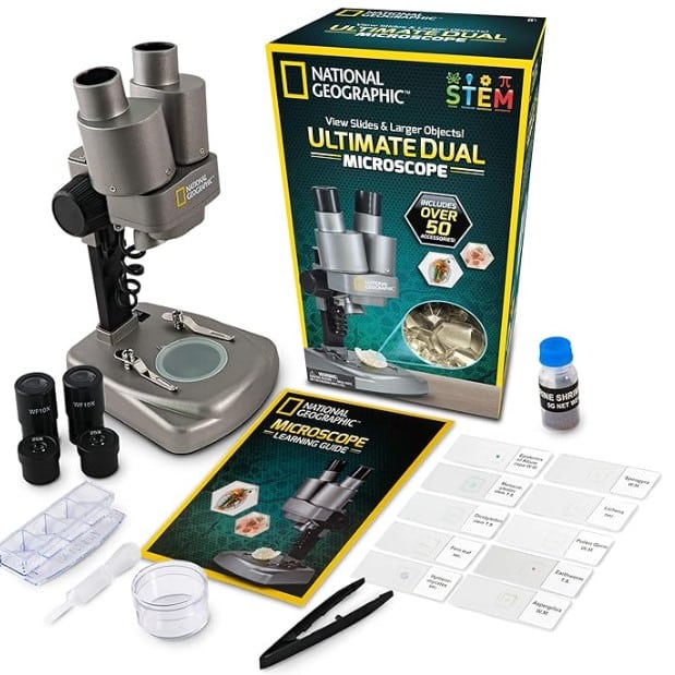 National Geographic Dual LED Kids Microscope