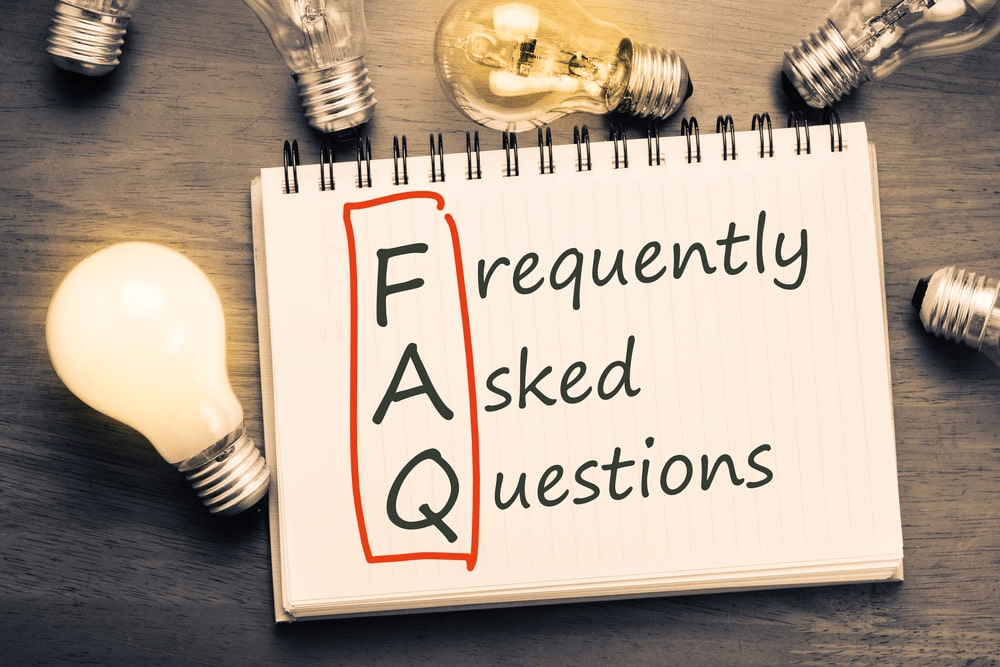 FAQs and lights bulbs