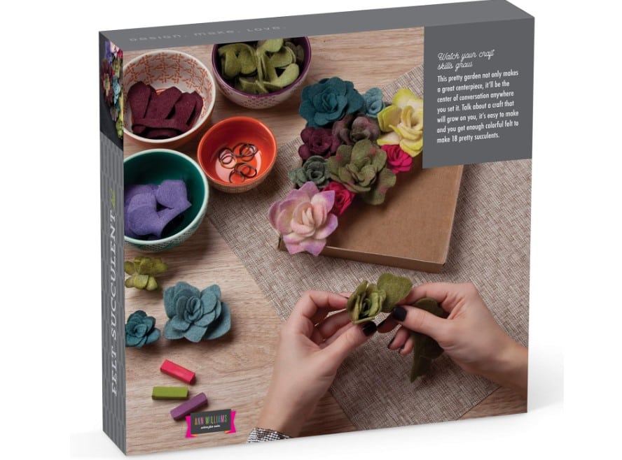 Craft Crush — Felt Succulents Craft Kit