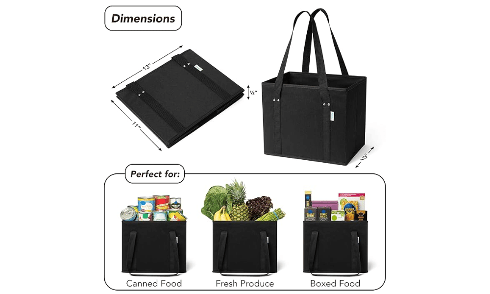 Foldable grocery bag.