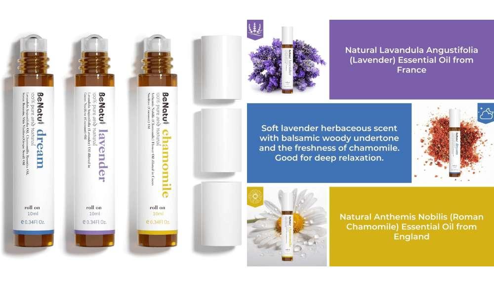 Roll-on essential oils,