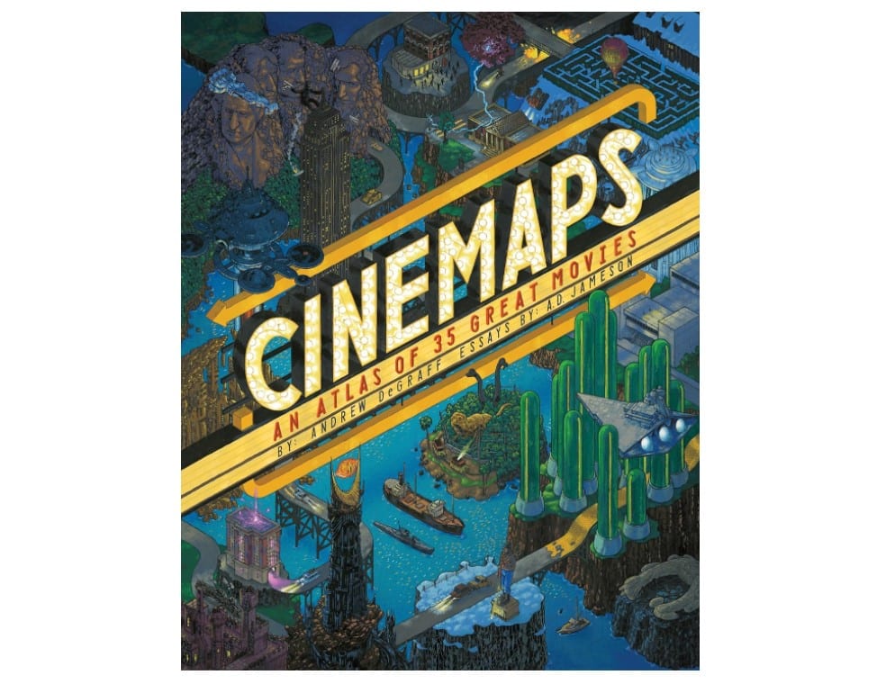 Cinemaps: An Atlas of 35 Great Movies hardcover book