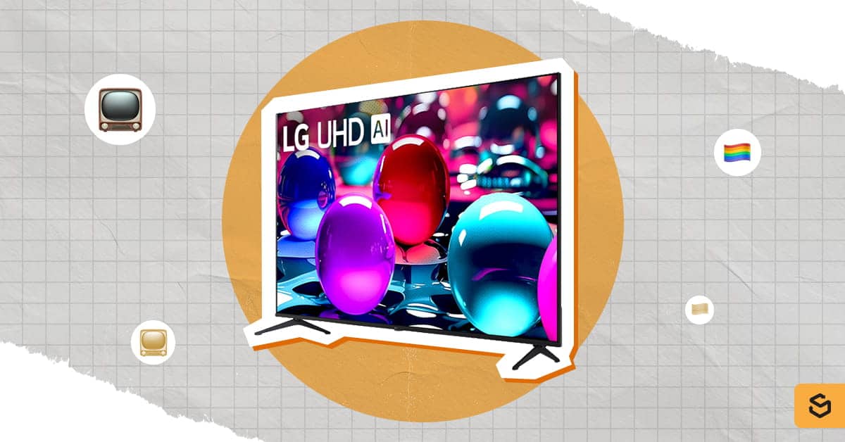 LG 55" 4K UHD UA75 AI Smart TV