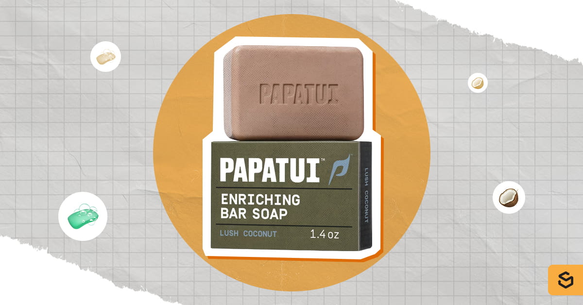 Papatui Men's Exfoliating and Hydrating Bar Soap