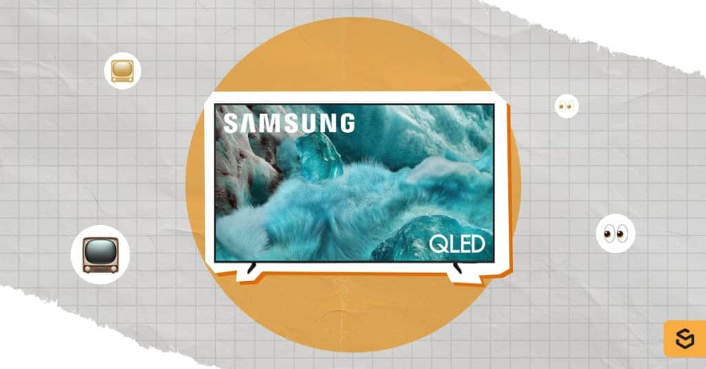 An image of a Samsung 65” Smart TV