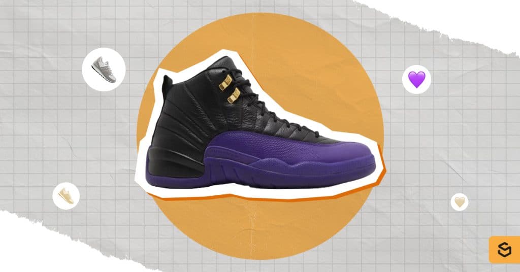 An image of an Air Jordan 12 Retro ‘Field Purple’ shoe
