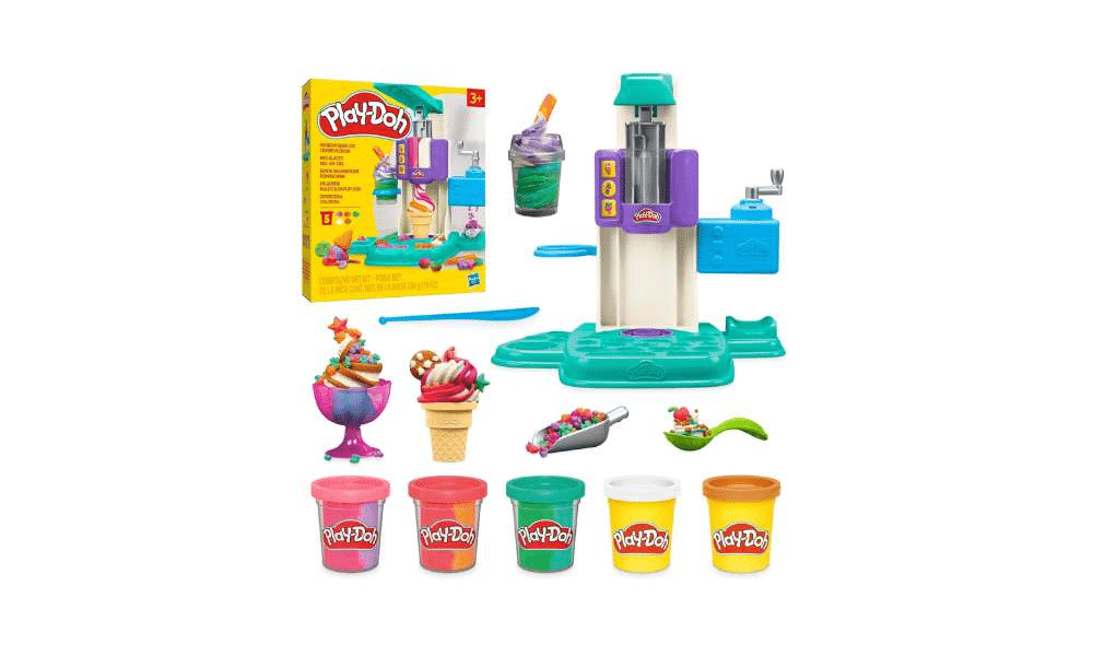 Play-doh ice cream set.