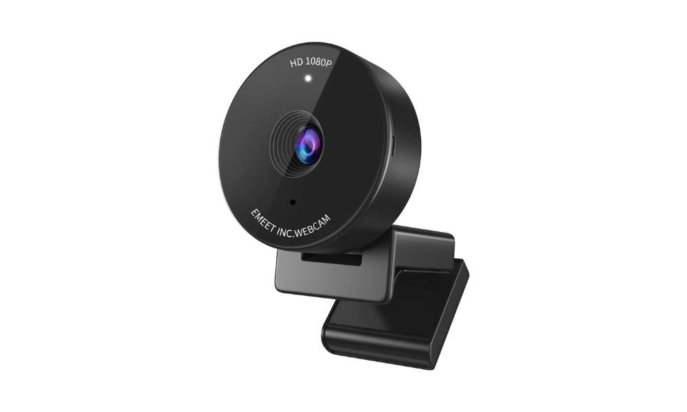 A webcam for computer or laptop. 