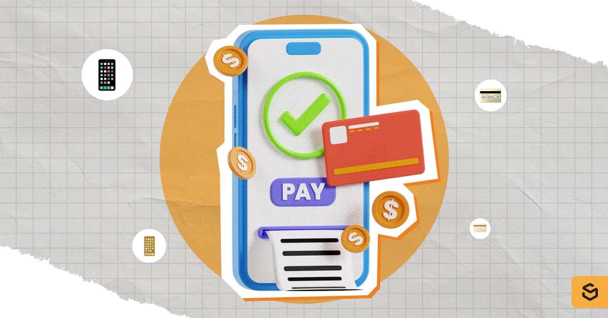 Shop payment confirmed on phone.