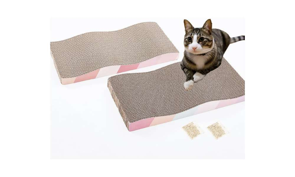 Reversible scratching board.