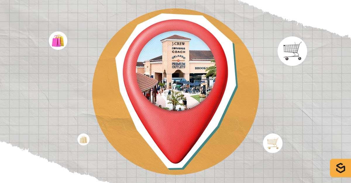 Simon Premium Outlets Orlando photo inside a pin location.