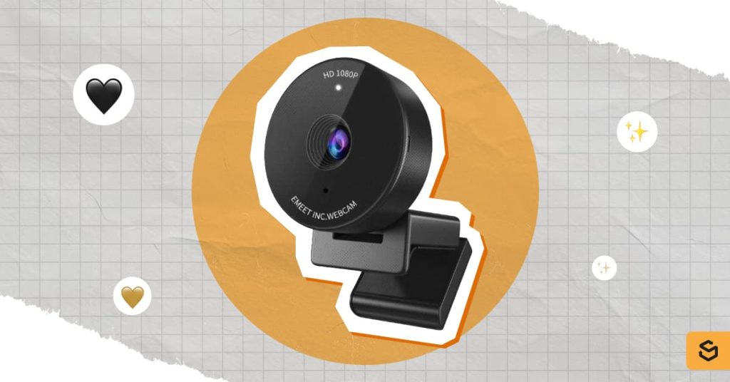 An image of an EMEET Webcam