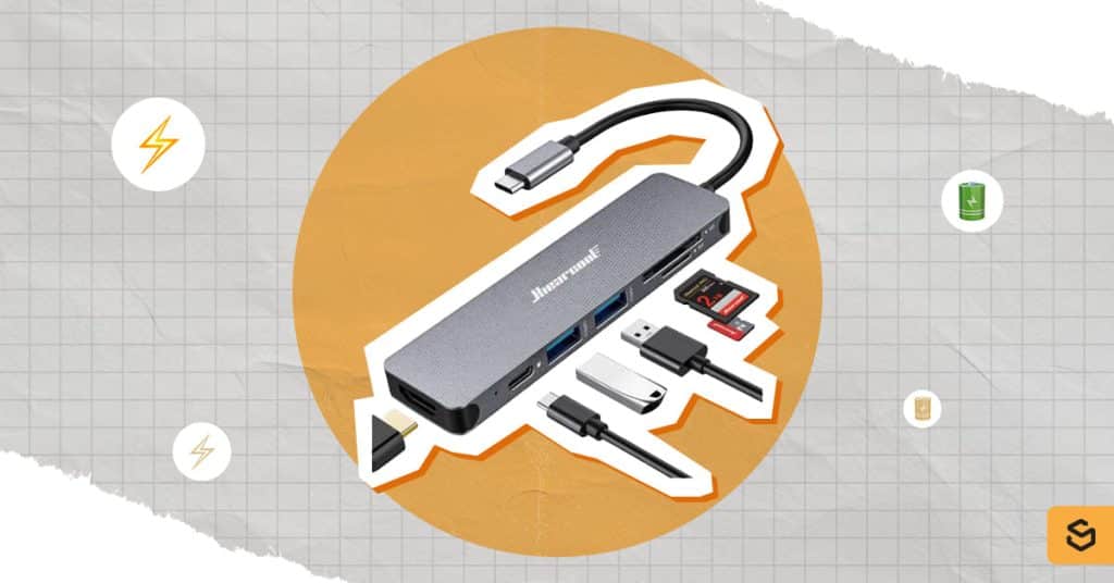 An image of the Hiearcool Multi-Port Adapter