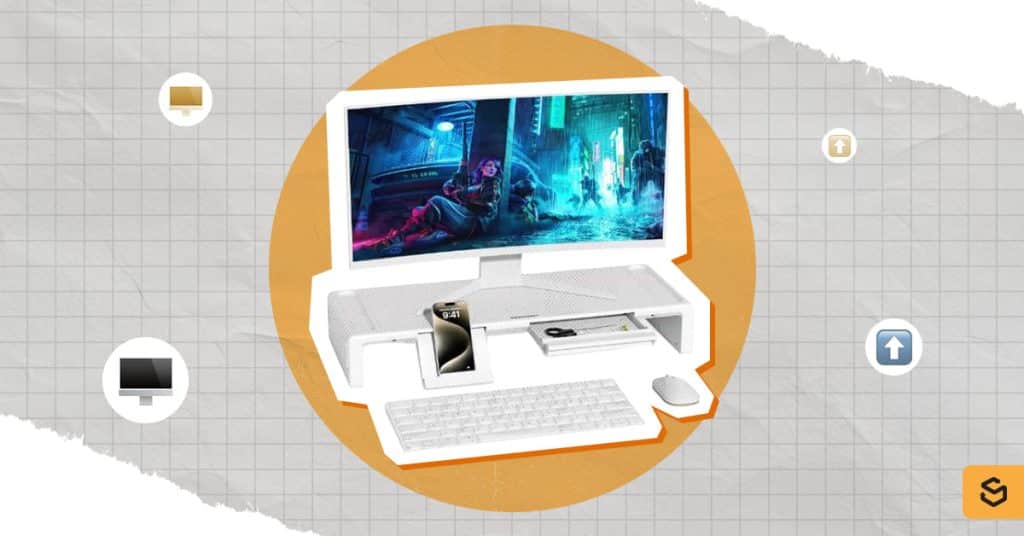 An image of the OImaster Monitor Stand Riser