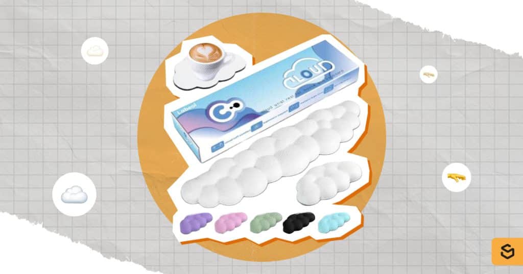An image of a Cloud Wrist Rest