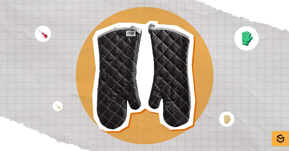 A Vigor SafeMitt Oven Mitts