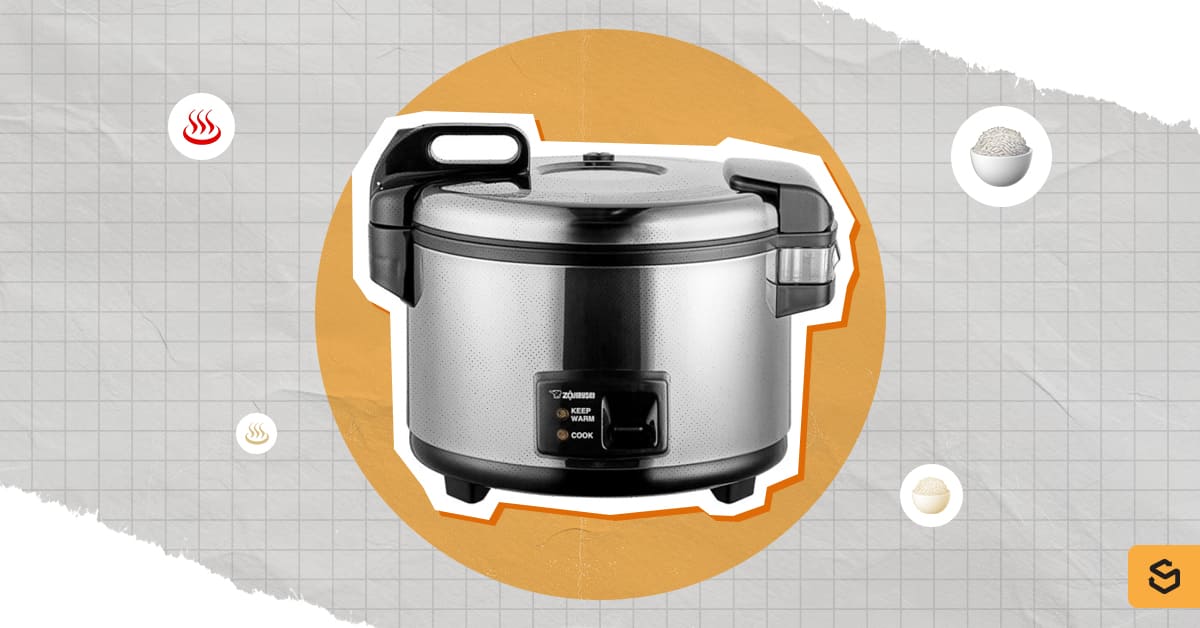 A Zojirushi electric rice cooker