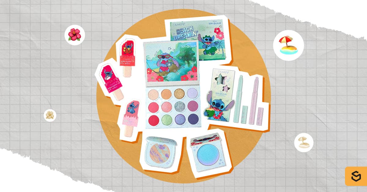 An image of ColourPop's Disney Lilo and Stitch collection