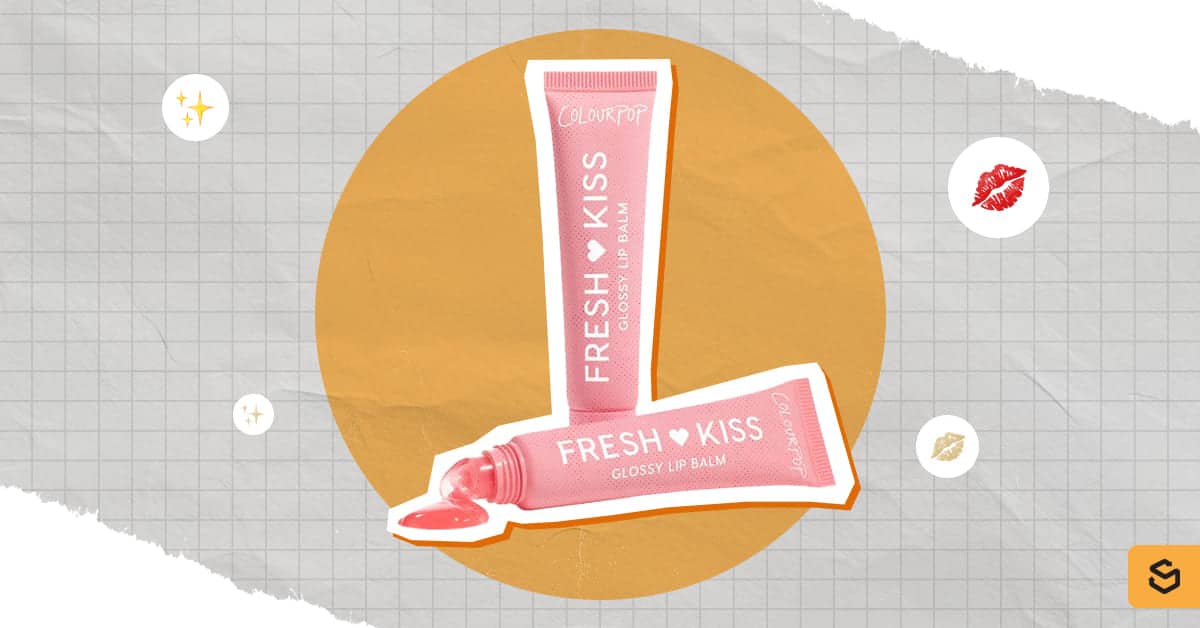 An image of ColourPop's fresh kiss glossy lip balm