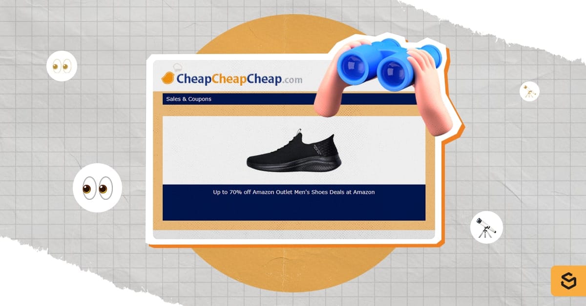 Cheapcheapcheap's sales and coupons sections