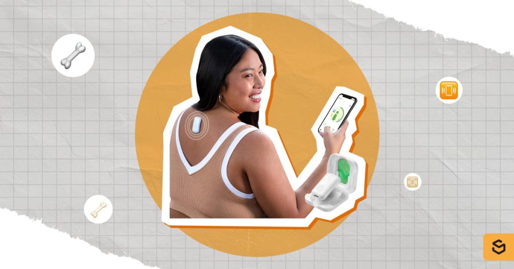 Upright Go Posture Corrector Trainer and Tracker