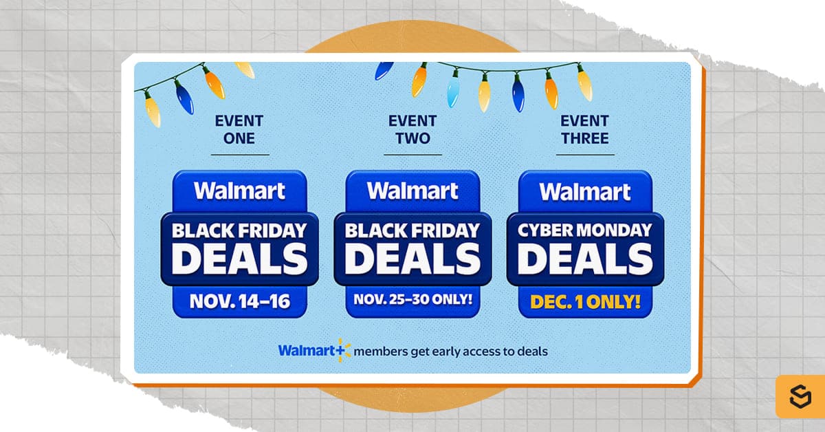 Programme du Black Friday chez Walmart