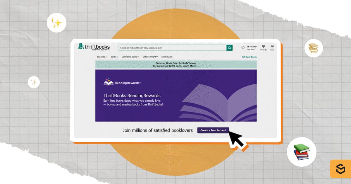 An image of ThriftBooks ReadingRewards