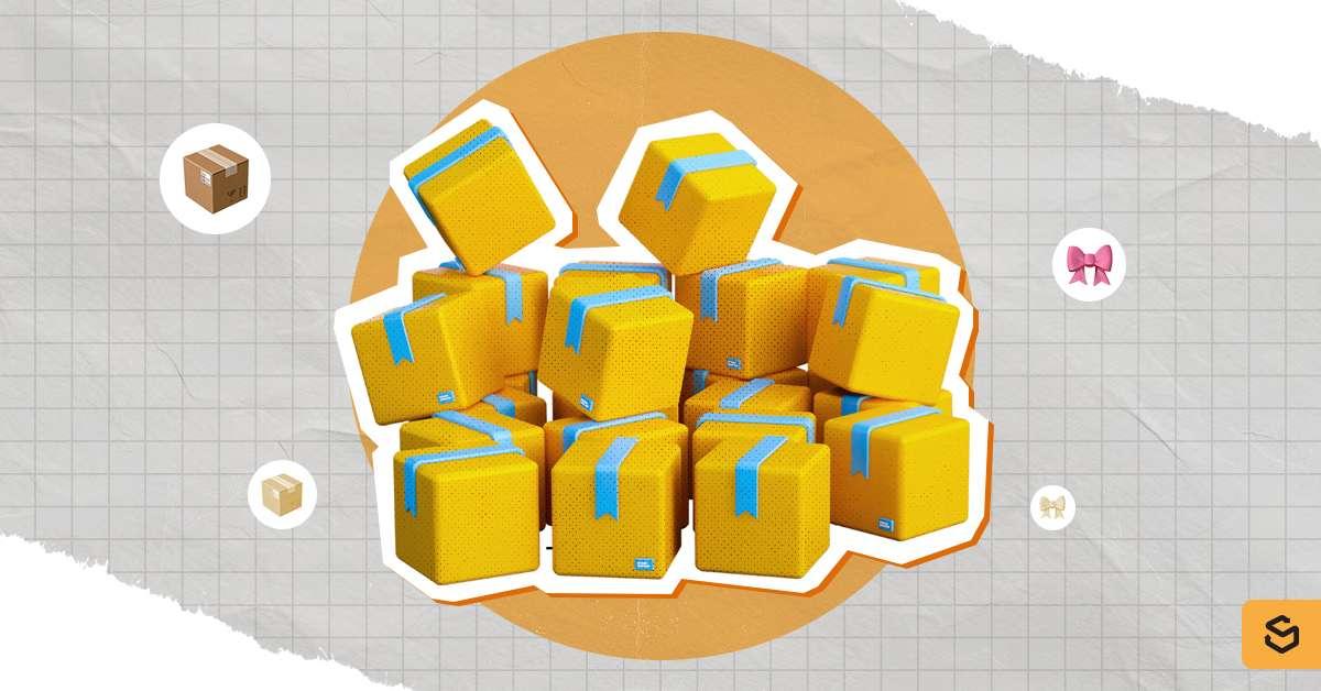 Stack of packages