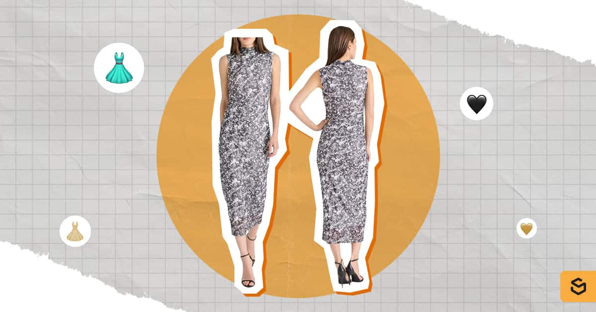 An image of a Betsey Johnson Women's Sleeveless Midi Dress from Sam’s Club