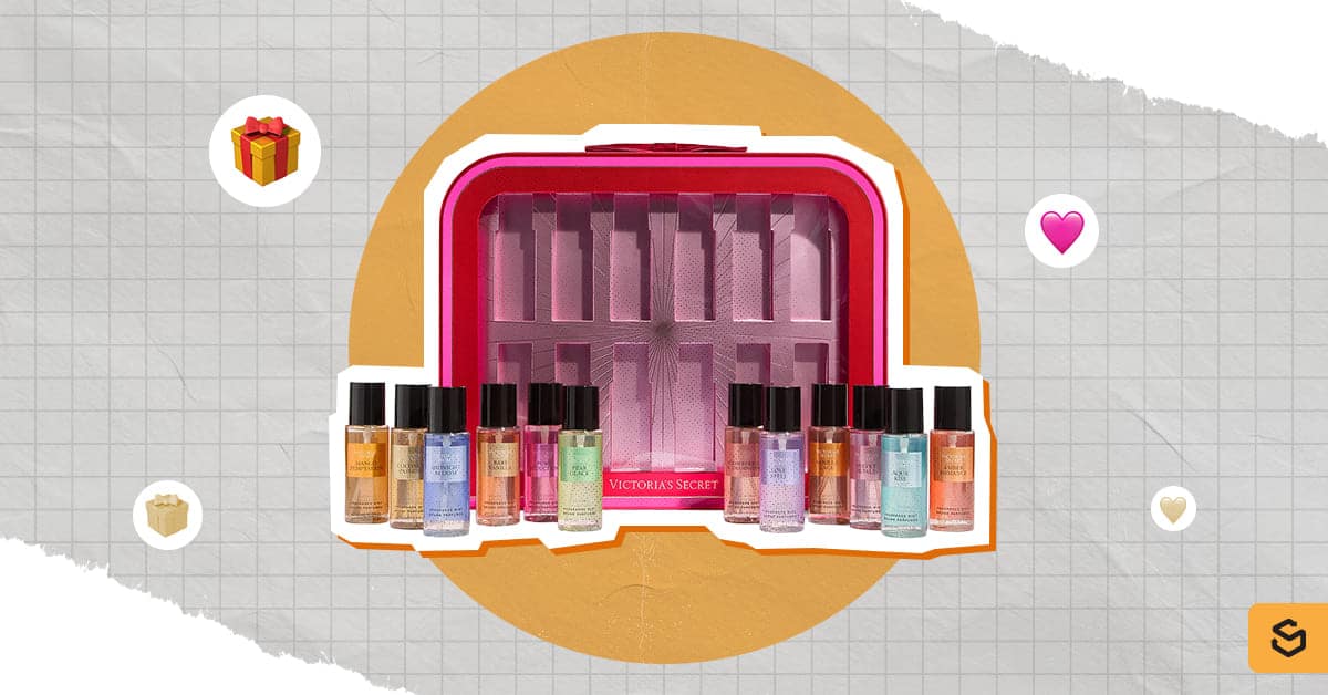 An image of an Ultimate 12-Piece Discovery Gift Set from Victoria’s Secret
