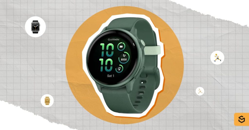 An image of the vívoactive 6 from Garmin