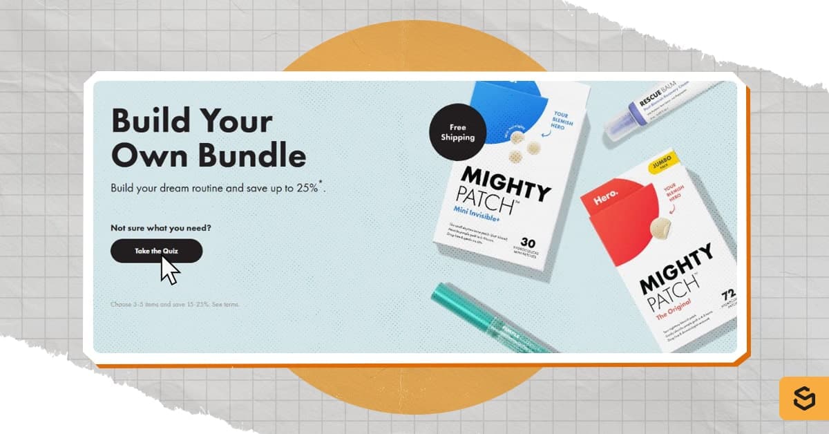 A screenshot of the Bundle Builder page header
