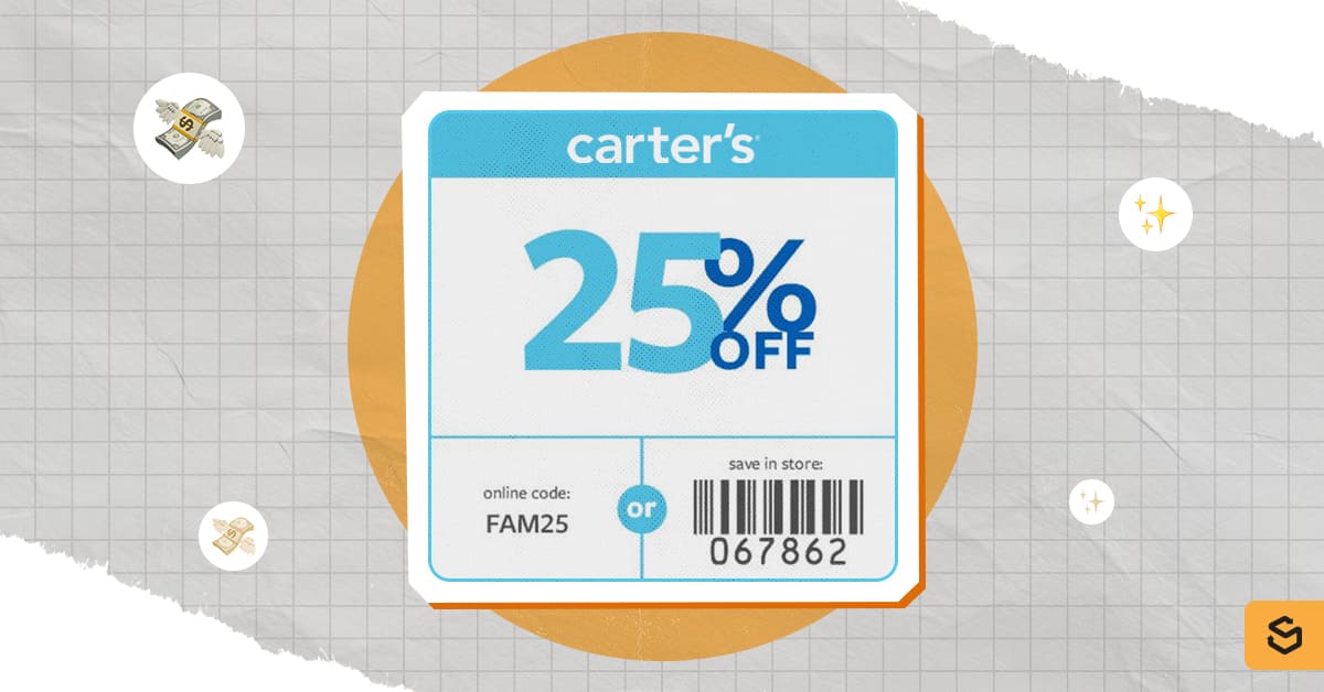 An image of Carter's promo code