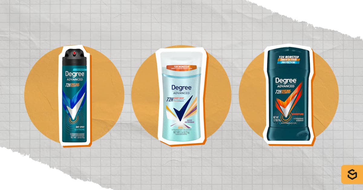 An image of Degree antiperspirants