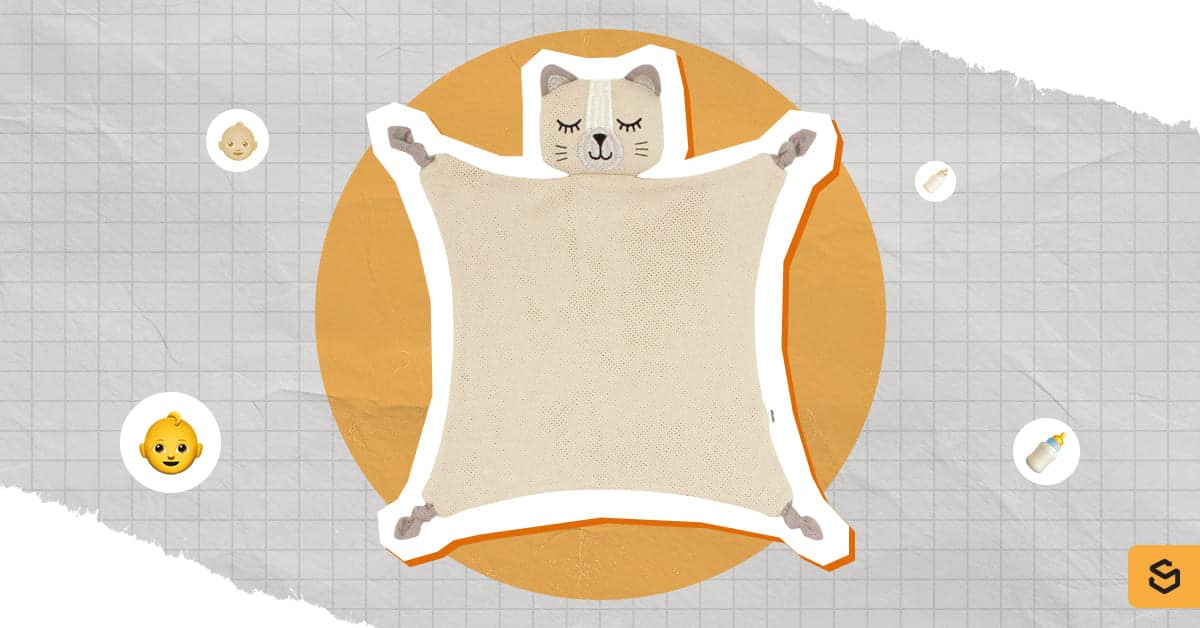 An image of Little Sleepies Clementine the Cat