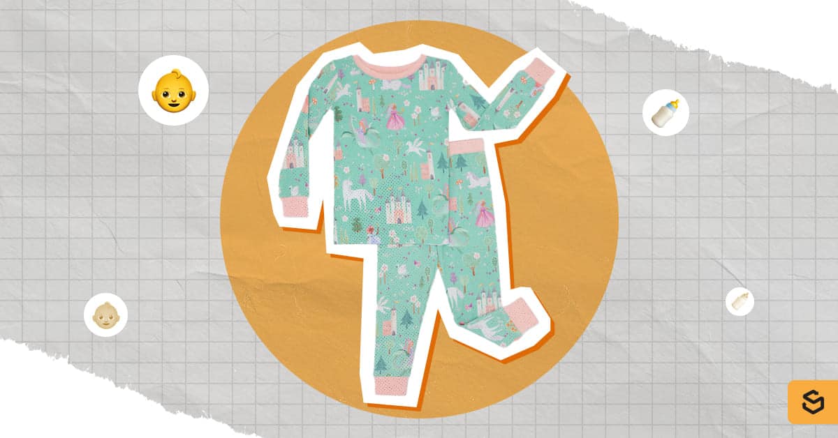 An image of Little Sleepies Enchanted Fairytale Two-Piece Pajama Set