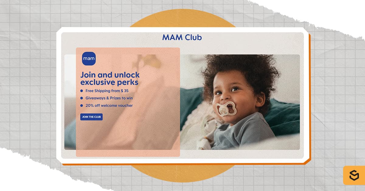 An image of the MAM Club page